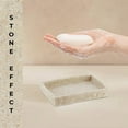 thumbnail image 4 of Evideco French Home Goods Stone Natural Stone Effect Soap Dish Only Rustic Renaissance Polyresin Soap Dishes, 4 of 8