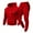 Red, variant on CHUMUD Men's Tracksuit 2 Piece Hoodie Sweatsuit Sets Casual Jogging Athletic Suits