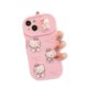 thumbnail image 2 of Fundas de teléfono con ventana deslizante 3D Sanrio Hello cat Kitty para iPhone 14 13 12 11 Pro Max XR XS MAX X contraportada, 2 of 4