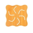 thumbnail image 5 of Joernso 2Pcs Cartoon Wood Trivet Mat Set Non-Slip Insulation Table Mat Hot Pads Tool Anti-Scalding Pad Wear-Resistant Kitchen Decor, 5 of 8