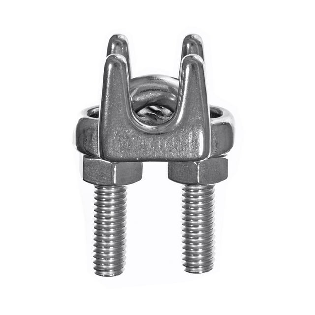 BRUFER 98203 Wire Rope Clamp Clip For Cables Zinc Taiwan
