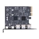 thumbnail image 2 of Divisor PCIE USB3.2 Gen2 10Gbps ASM3142 + Chip VL822 para Windows 7/10/11 Linux, 2 of 9