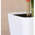 thumbnail image 3 of ZEONHAK 6pcs 5.5 Inch White Self Watering Planter with Level Indicators, Square Plastic Self Watering Pots for Plants, Flowers, Succulent, 3 of 4