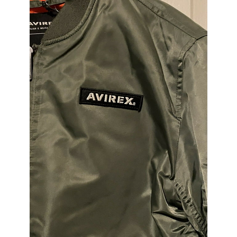 Avirex MILITARY OLIVE MA-1 Bomber Jacket, US Large - Walmart.com