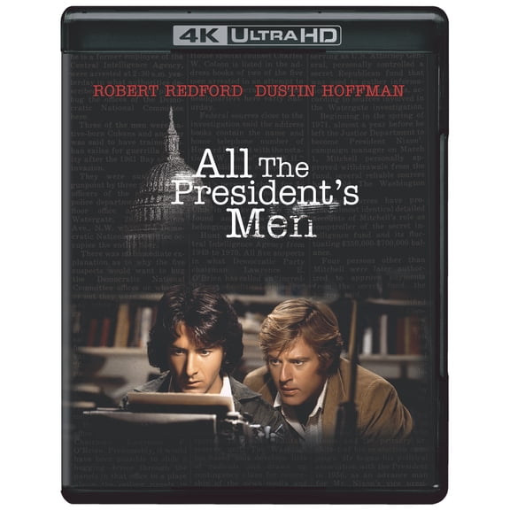 All the President's Men (4K Ultra HD) Jack Warden Stephen Collins Ned Beatty Hal Holbrook