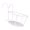 White, variant on SDFGTstore Vertical Garden Iron Shelf Wall Mounted Planter Holder Storage Rack Decorative Plant Display Space Saving Organizer