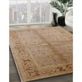 thumbnail image 2 of Ahgly Company Indoor Rectangle Mid-Century Modern Light Brown Oriental Area Rugs, 2' x 5', 2 of 6