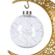 thumbnail image 5 of Luz decorativa de mesa, lámpara de luna de mesa, lámpara de luna LED de hierro, lámpara de escritorio con forma de luna, funcionalidad inteligente, 5 of 10