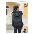 thumbnail image 3 of Feather cotton waistcoat female autumn and winter short section shoulders cotton clothing vest cotton jacket jacket commuting versatile horse clip, 3 of 3