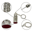 thumbnail image 4 of 3 Arches USA Travel Size Toiletries Keychain Essential Oils Glass Bottle, 4 of 7