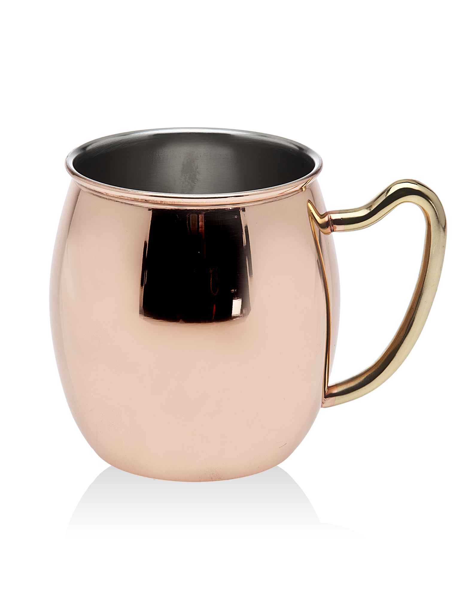 Godinger Moscow Mule Copper Mug w/brass handle 20 oz.