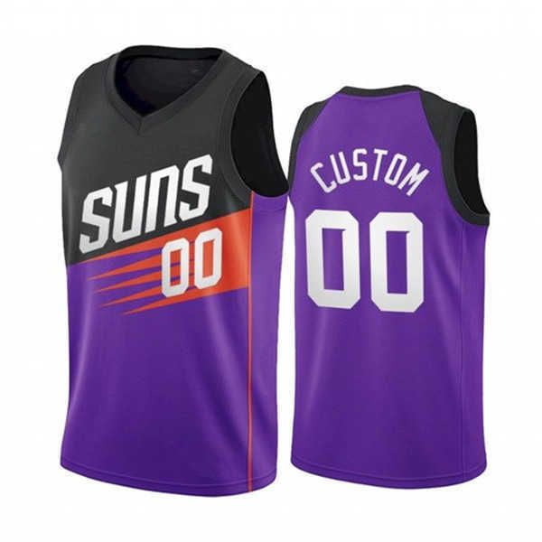 NBA_ Basketball Jerseys 75th Custom Men Women Youth Phoenix''Suns''99 ...