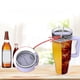 thumbnail image 5 of Yuarrent Accesorios de resina para tazas Forstanley, bolsa de doble compartimento para fácil almacenamiento de bebidas, Mini taza Forstanley Ropa Deportiva, Zapatos cian, 5 of 6