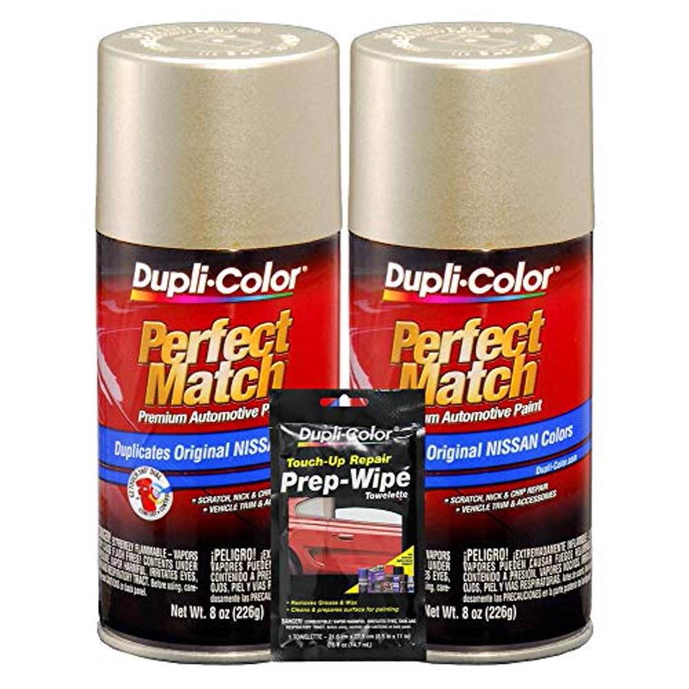 DupliColor Sunlit Sand ExactMatch Automotive Paint 8 oz, Bundles