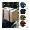 thumbnail image 4 of Elastics Rubber Lugga Rope Cord Hooks Bikes Rope Tie Bicycle Lugga Roof Rack Strap Fixed Band Hook Car Accessories, 4 of 7