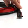 thumbnail image 4 of 2PCs 1.5m Universal Car Wheel Eyebrow Arch Trim Lips Strip Fender Flare Extension Moulding Protector, 4 of 8