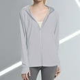 thumbnail image 2 of Women's Cooling Long Sleeve Jacket Breathable Lightweight Cover Up for Summer, 2 of 9