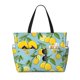 thumbnail image 1 of Fotbe Lemon Bolsa de Viaje para Playa - Resistente al Agua, Bolsa Tote de Gran Capacidad y Ligera con 7 Bolsillos para Mujeres y Hombres, 1 of 7