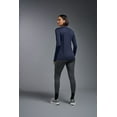 thumbnail image 3 of Expert Brand USA-Made Women's DriMax™ V Neck Athletic Long Sleeve, Navy, L, 3 of 6