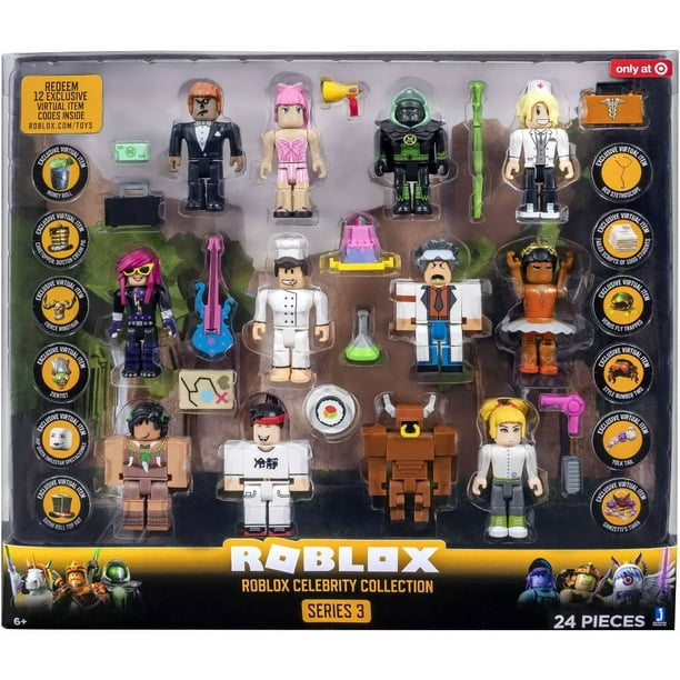 Roblox Series 3 Celebrity Collection Action Figure 12 Pack Walmart Com Walmart Com - roblox place pack