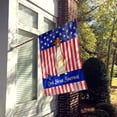 thumbnail image 2 of Carolines Treasures BB3094CHF Patriotic USA Whippet Flag Canvas House Size, 2 of 4