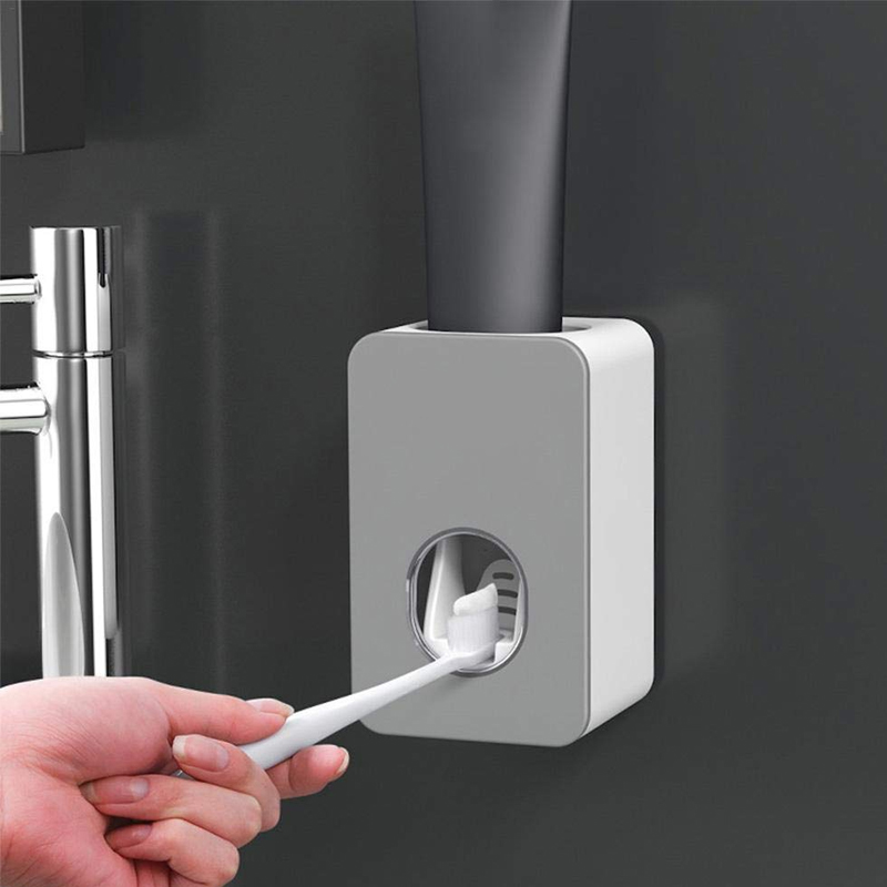 Automatic Toothpaste Dispenser, Wall Mounted Toothpaste Squeezer
