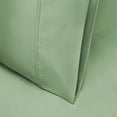 thumbnail image 1 of 1000 Thread Count Lyocell-Blend Pillowcase Set, King, Sage by BNM, 1 of 3