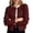 *Red, variant on Women's Long Sleeve Button Down Cropped Knit Cardigan,Casual Short Sweater Jacket