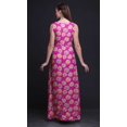 thumbnail image 4 of Bimba Floral Women Round Neck Printed Evening PartyÂ&nbsp;DressÂ&nbsp;Sleeveless Gown-XX-Large, 4 of 5