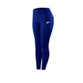 thumbnail image 4 of Leggings Pantalones Elásticos De Yoga De Cintura Alta Fitness Deportes Trajes De Mujer, Azul, L Vogacara  AP002120-03, 4 of 5
