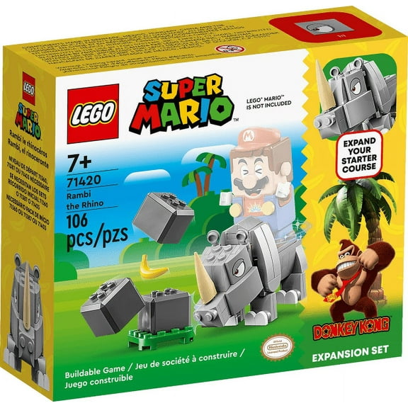 LEGO Sealed New In Box Super Mario Rambi the Rhino 71420