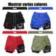 thumbnail image 4 of 2pcs Gimnasio Short Con Licra Deportiva 2 En 1 Hombre Correr, 4 of 8