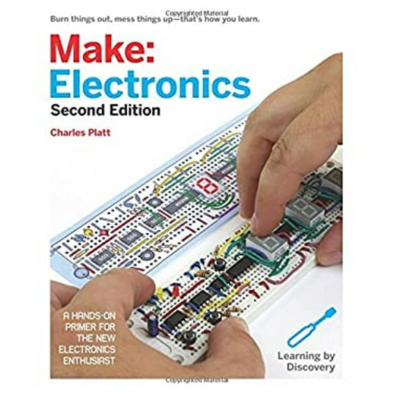 Pre-Owned Make: Electronics : Learning Through Discovery (Paperback) 9781680450262