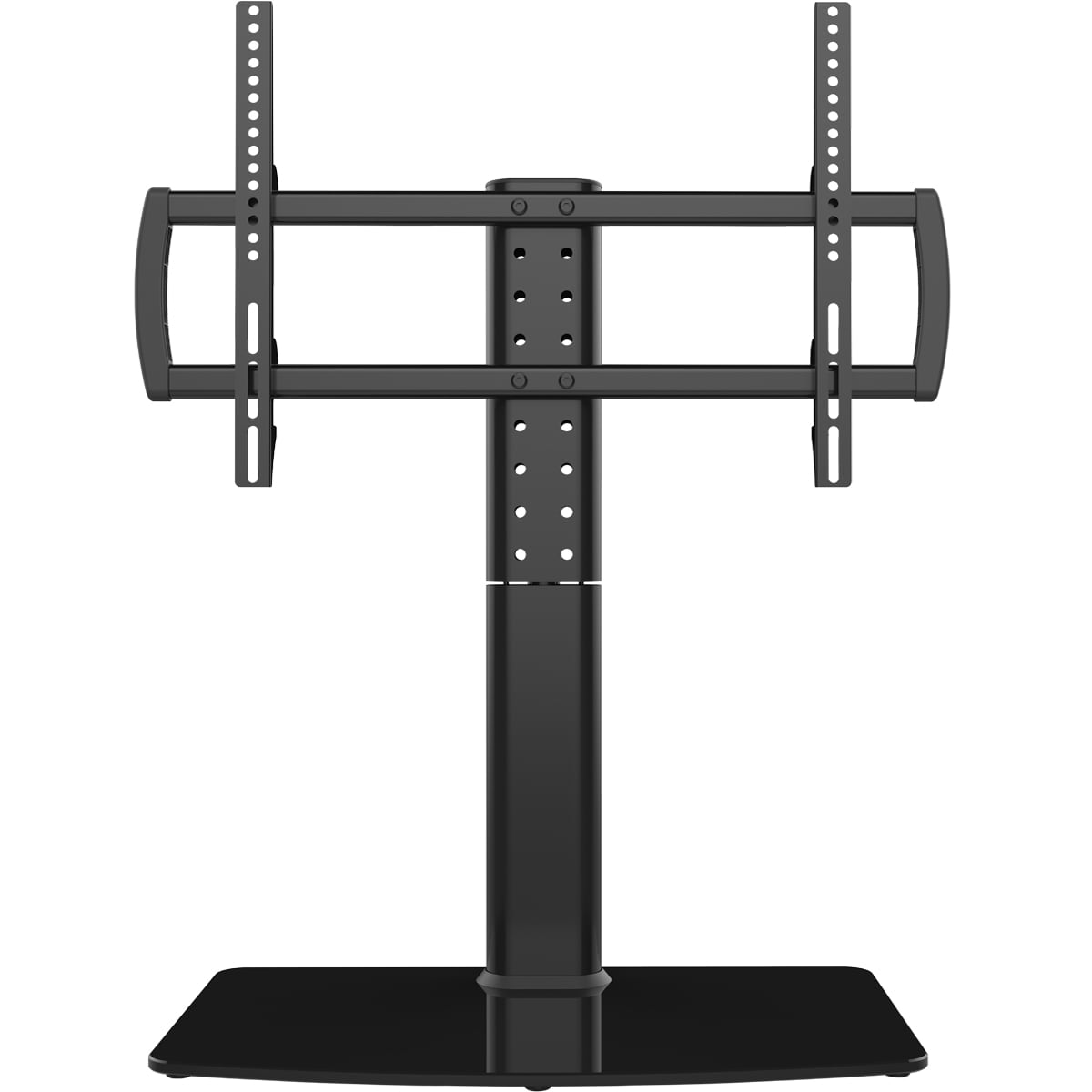 Weighing up to 88lbs VESA 400x400mm 5Rcom UT1002A Universal Tabletop TV Stand Base with Swivel Mount and Height Adjustable for 27 32 37 40 42 46 50 inch TVs