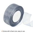 thumbnail image 3 of Unique Bargains 4cm 50 Yard Sheer Organza Ribbon Chiffon Fabric Gift Wrapping, Gray, 3 of 6