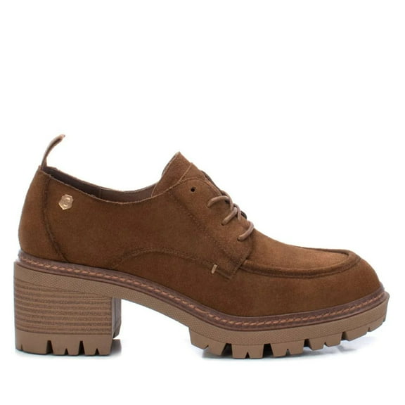 Carmela CollectionWomen's Suede Heeled Oxfords By XTI 161133