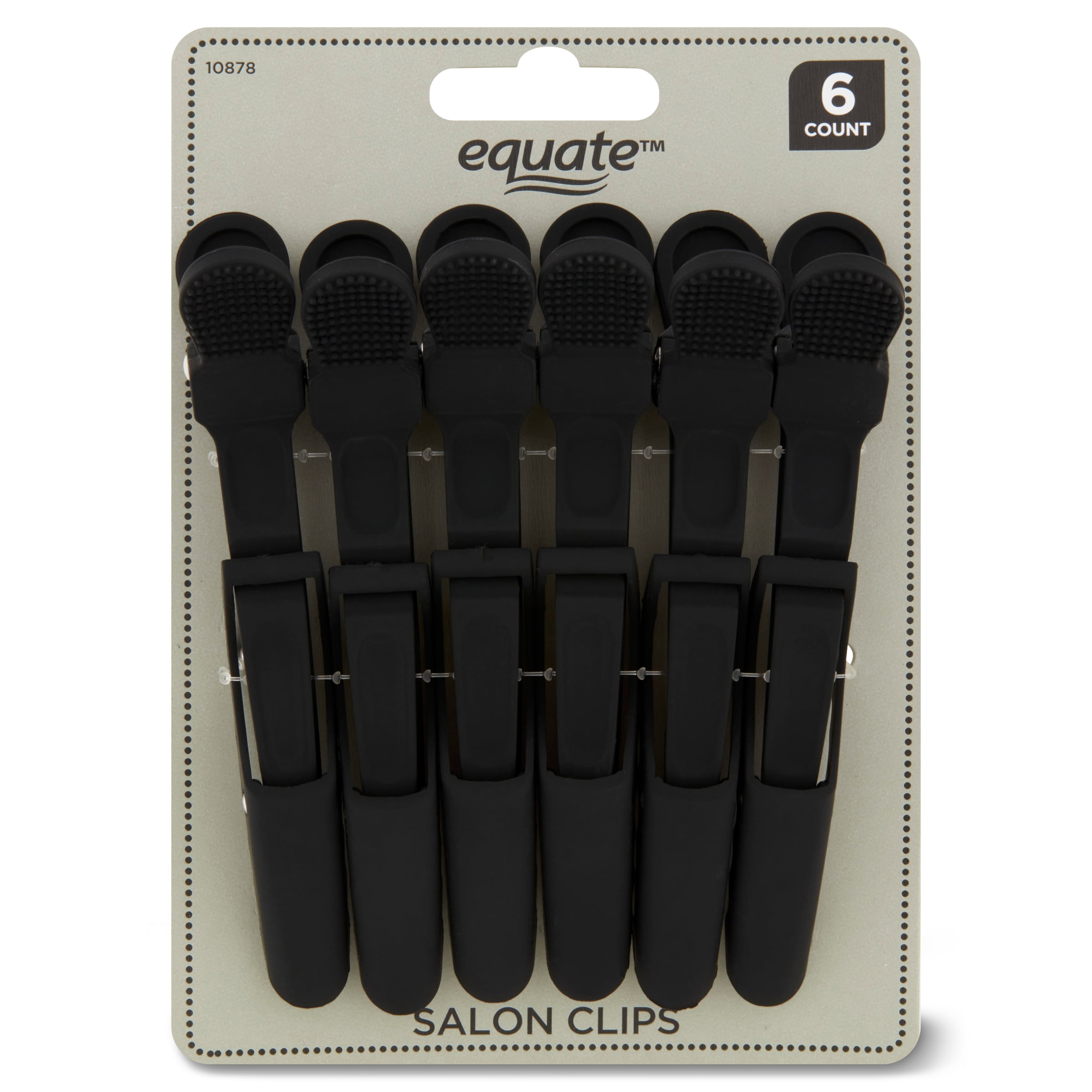 Equate Beauty Salon Clips, 6 count Equate Beauty Salon Clips, 6 count