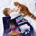 thumbnail image 2 of Amada la Aventura anti-pilling, suave, ligera, esponjosa y acogedora de lujo para hogar y cocina – Perfecta para niños y adultos,200X150cm, 2 of 6