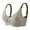 Green, variant on Women Nursing Bra No Underwire Maternity Underwear Thin Open Button Bra Womens Strapless Bras 36