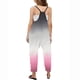 thumbnail image 3 of Odeerbi 5-14 Años Niñas Traje de Verano Gradiente Camisola Romper Casual Overalls Bib Pantalones Generales Con Bolsillos, 3 of 6