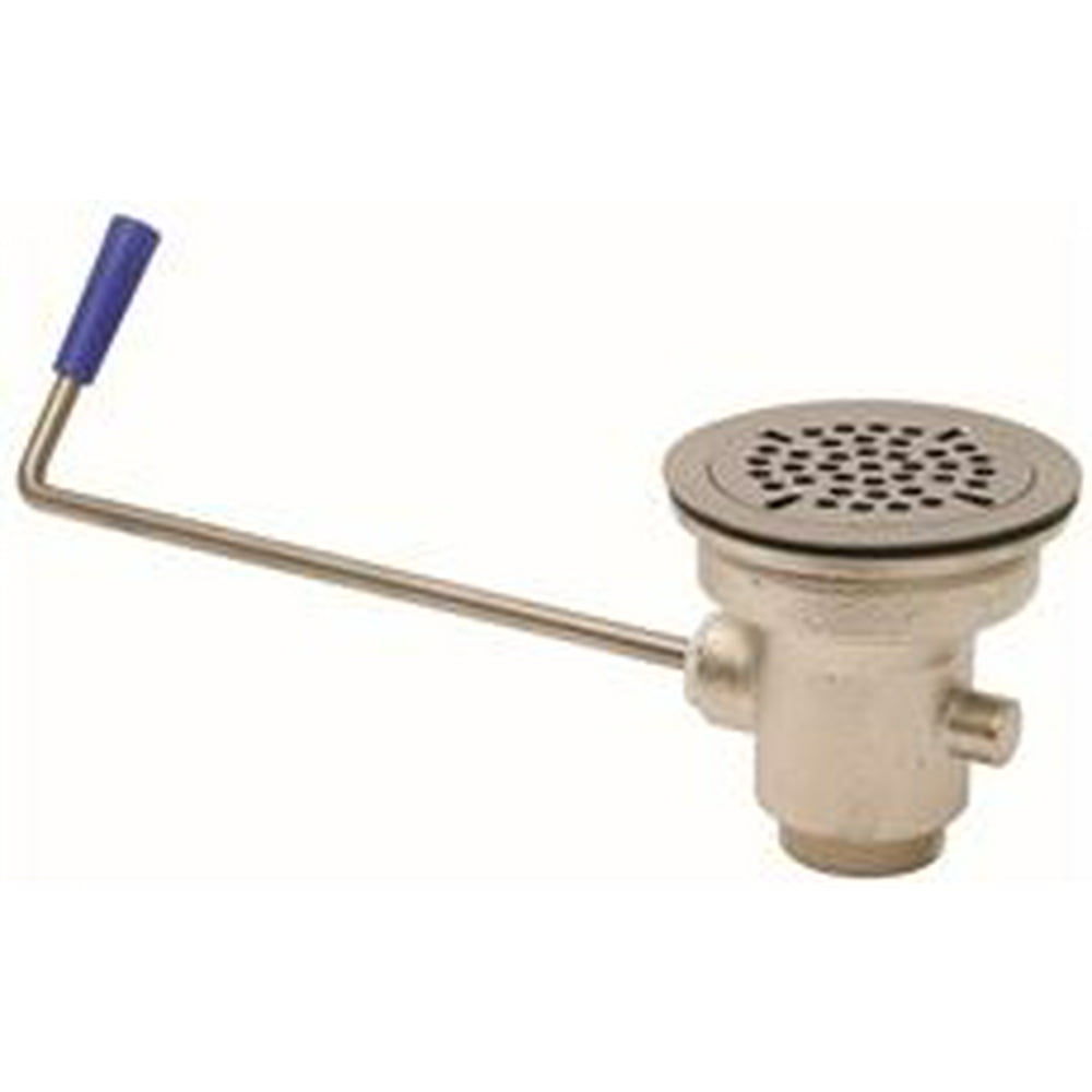 Commercial Strainer Twist Handle 2 In. Drain Outlet