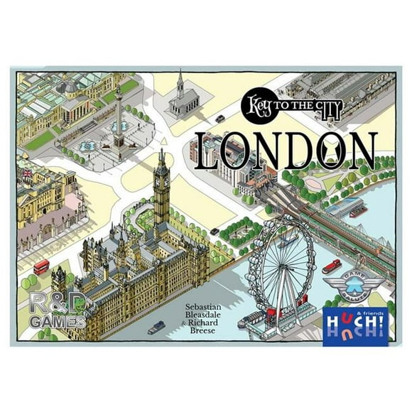 Game Salute GSUH1310 Key to the City of London Board Game