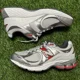 thumbnail image 1 of New Balance 2002R Silver METALLIC Men M2002RLB Team Red OG size 11 US 10.5 UK, 1 of 6
