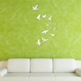 thumbnail image 4 of 11pcs Acrylic Birds Mirror Wall Stickers Mural Sticker Removable Modern Home Decor, 4 of 6