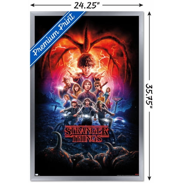 Netflix Stranger Things: Season 2 - One Sheet Wall Poster, 22.375