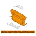 thumbnail image 3 of For 98-10 Beetle Hatchback Radiator Support Core Assembly Plastic VW1225132, 3 of 5