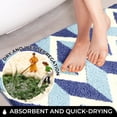 thumbnail image 5 of Bathroom Non Slip Rugs Absorbent Thick Bath Mat Ultra Soft Washable Bath Rugs Blue 16x24, 5 of 7