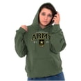 thumbnail image 3 of United States Military Army Star Logo Unisex Plus Size Hoodie Brisco Brands 3X, 3 of 4
