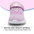 thumbnail image 3 of HARVEST LAND Girls Glitter Sneakers Slip-on Athletic Tennis Shoes for Boys Toddler Little/Big Kids, 3 of 9