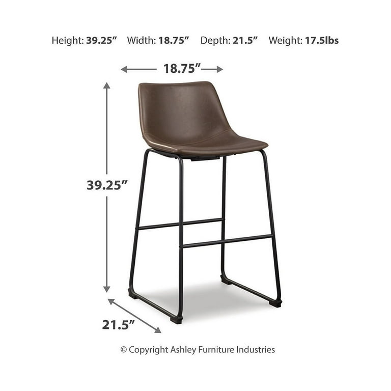 Ashley centiar tall upholstered barstool new arrivals